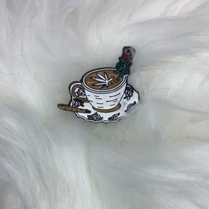 ‼️‼️‼️ ONLY 1 LEFT‼️‼️‼️ ✨NEW “420 & Coffee” Pin